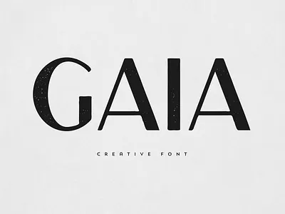 Gaia free font, freebie creative custom font free free download free font freebie serif typeface