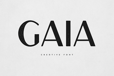 Gaia free font, freebie creative custom font free free download free font freebie serif typeface