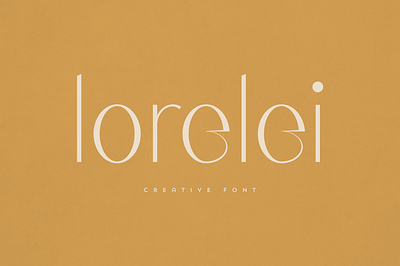 Lorelei free font, freebie creative custom font free free download free font freebie logo font serif typeface