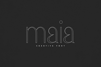 Maia free font, freebie creative custom font free free download free font freebie logo font serif typeface