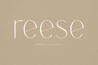 Reese free font, freebie by Vladimir Fedotov on Dribbble