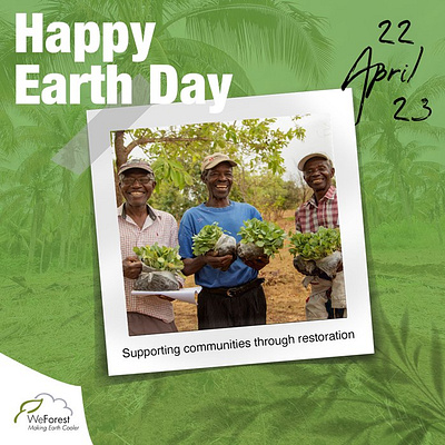 Happy Earth Day! agency news climate earth environment values weforest