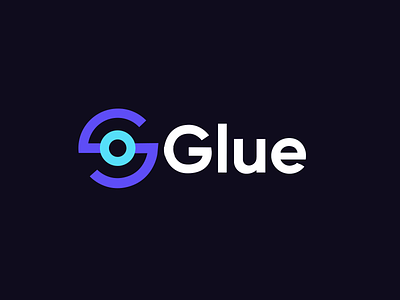 Glue 3d designer animation art blue branding circle color design glue graphic design illustration logo logo an imation motion graphics papper purple ui ux vector white