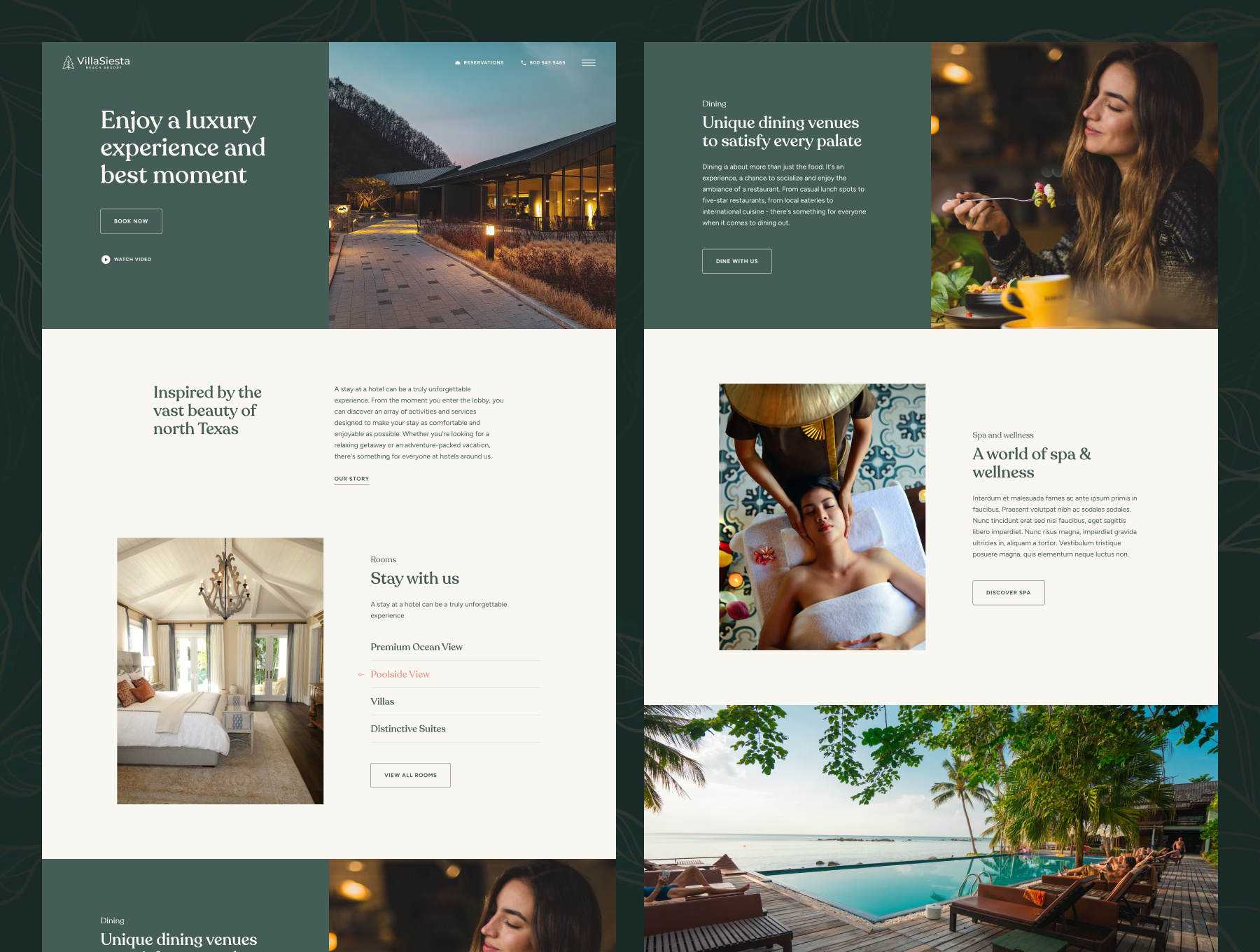 Example of 5 Pages Website Design