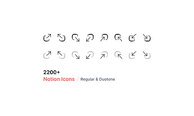 2200+ Notion Icons - Overflow Design app icons figma free freebie icon iconpack icons iconset illustration notion notion icons notion template sketch svg ui icons vector web web icons
