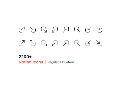 2200+ Notion Icons - Overflow Design app icons figma free freebie icon iconpack icons iconset illustration notion notion icons notion template sketch svg ui icons vector web web icons