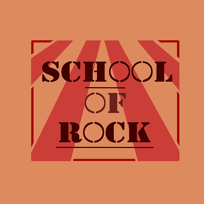 school of rock logos branding design graphic design illustration logo