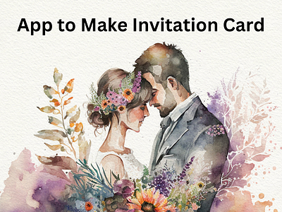 App To Make Invitation Card - Crafty Art 3d animation app to make invitaion card branding cartton craftyart design digital wedding invitation graphic design illustration logo make invitation card marriage ring ceremony save the date ui ux vector wedding wedding card maker