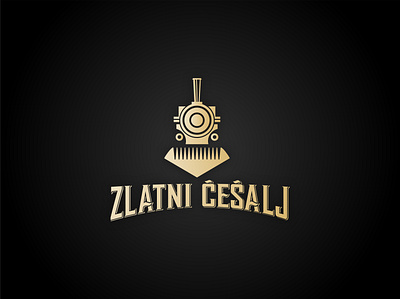 Zlatni češalj visual identity branding croatia design friseur graphic design logo logo design vector