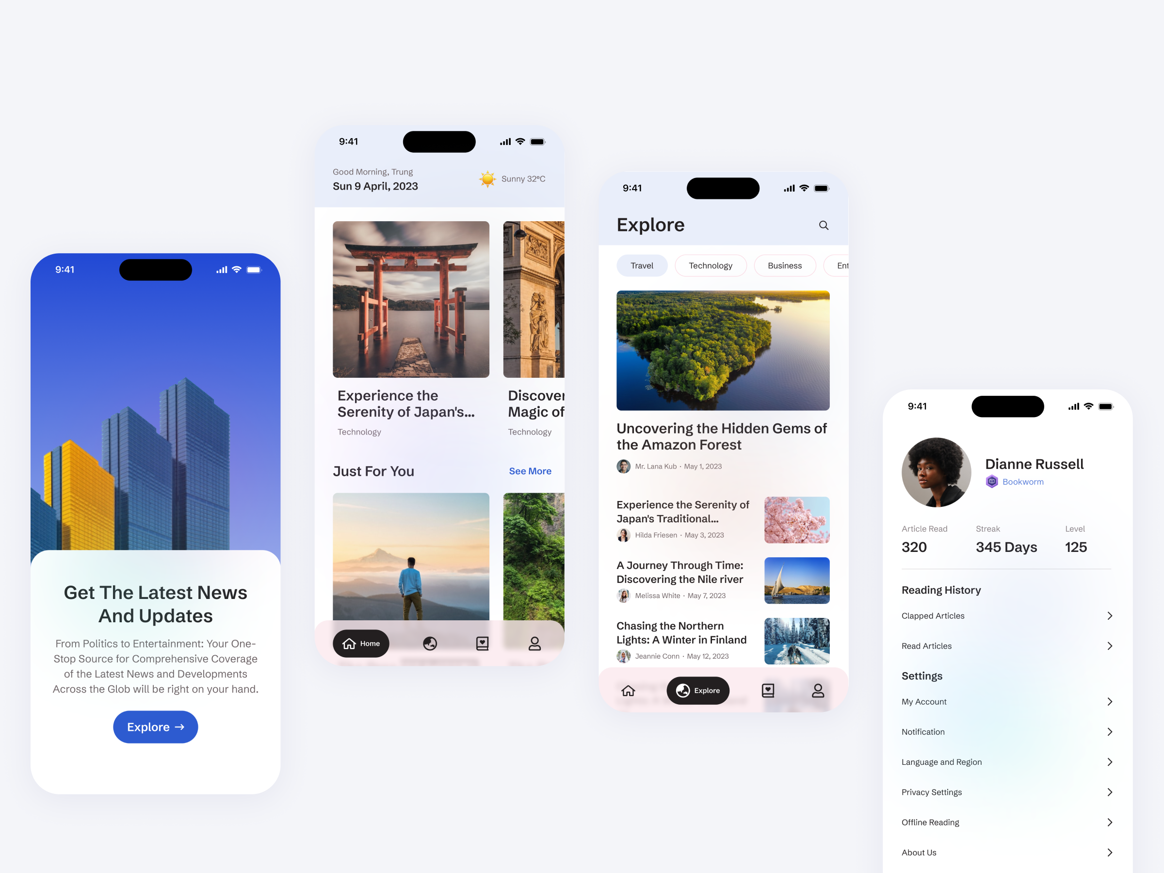 Example of Mobile App Design For Engaging UX