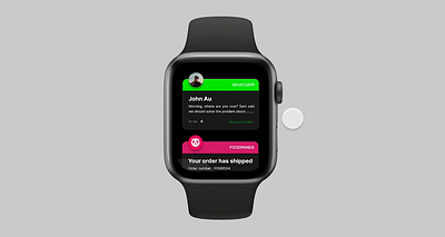 Daily 047 - Notifications apple watch concept dailyui design figma ui uidesign