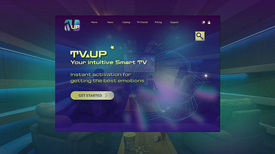 #DailyUI Smart TV App boardingpass dailyui design graphic design onboarding search subscribe tvapp ui ui ux web design website