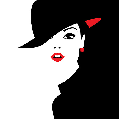 Pretty Woman design flat art illustration vector