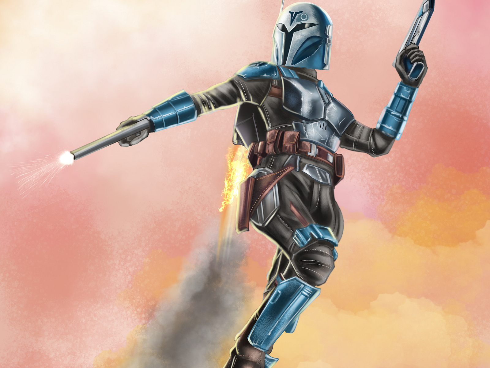 Bo Katan Mandalorian by Alex Guenther on Dribbble