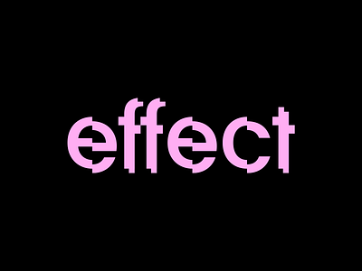 Effect - logo, identity, branding, logo design, logotype ai animation brand identity branding chat data effect icon logo logo design logo designer logodesign logotype minimal modern product tech technology typography web3