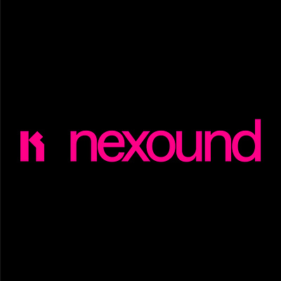 Nexound Lettermark and Wordmark design designstudio graphicdesign logo logodesign logodesigns logos logotype logotypes minimal minimaldesign minimalist minimallogo visualidentity