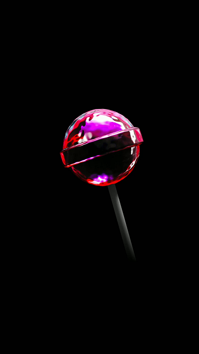 Crystal lolipop. 3d animation app branding design graphic design illustration logo motion graphics product design spline3d ui vector web3