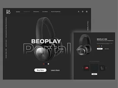 Bang and olufsen redesign(Headphone) with Prototype