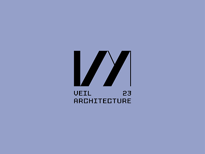 VEIL ARCHITECTURE architecture brand branding design graphic design illustration logo logo design mark vector