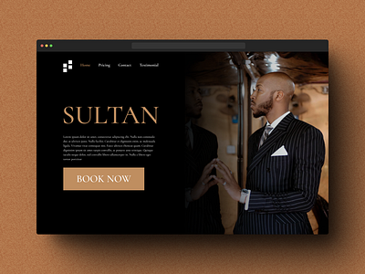 Sultan Brand Web Design app branding creativity design graphic design illustration jobs logo ui vector
