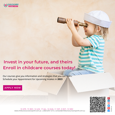 Invest in your future, and theirs Enroll in childcare courses to childcare courses in perth