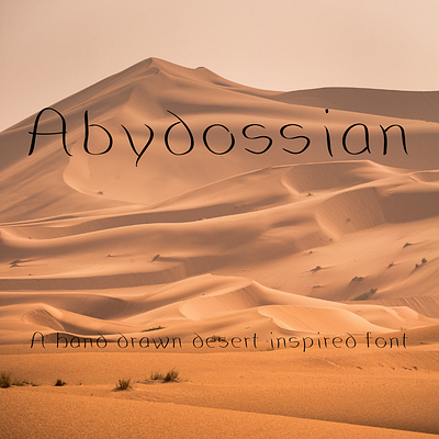 Abydossian font abydos abydossian font fonts typeface typography