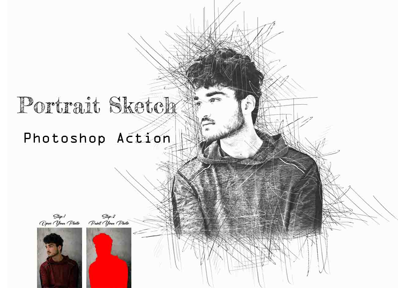 portrait-sketch-photoshop-action-by-al-amin-on-dribbble