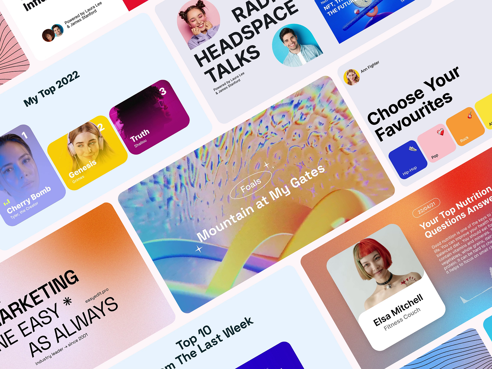 Audio Visual Kit Video Templates Ae, Pr, FCPX, DaVinci by EasyEdit