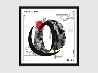 36 Days of Type | O (2023) 36days o 36daysoftype 36daysoftype10 abstract design experimental experiments graphicdesign illustration o type typography