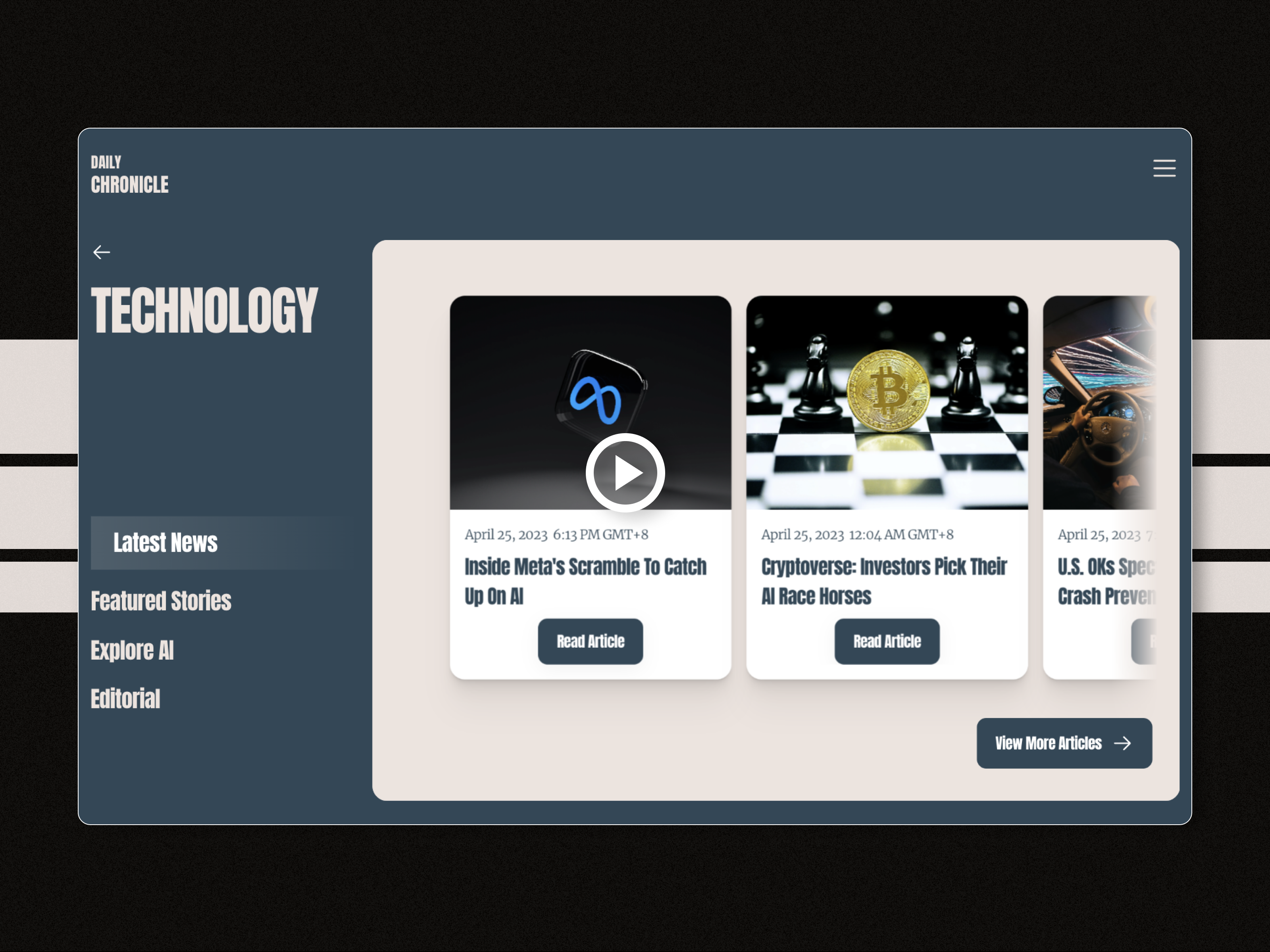 High-Fidelity Prototype using Framer carousel concept design design feature section framer framer design framer animation framer prototype high fidelity design ui ui design ui designer user interface animation user interface design