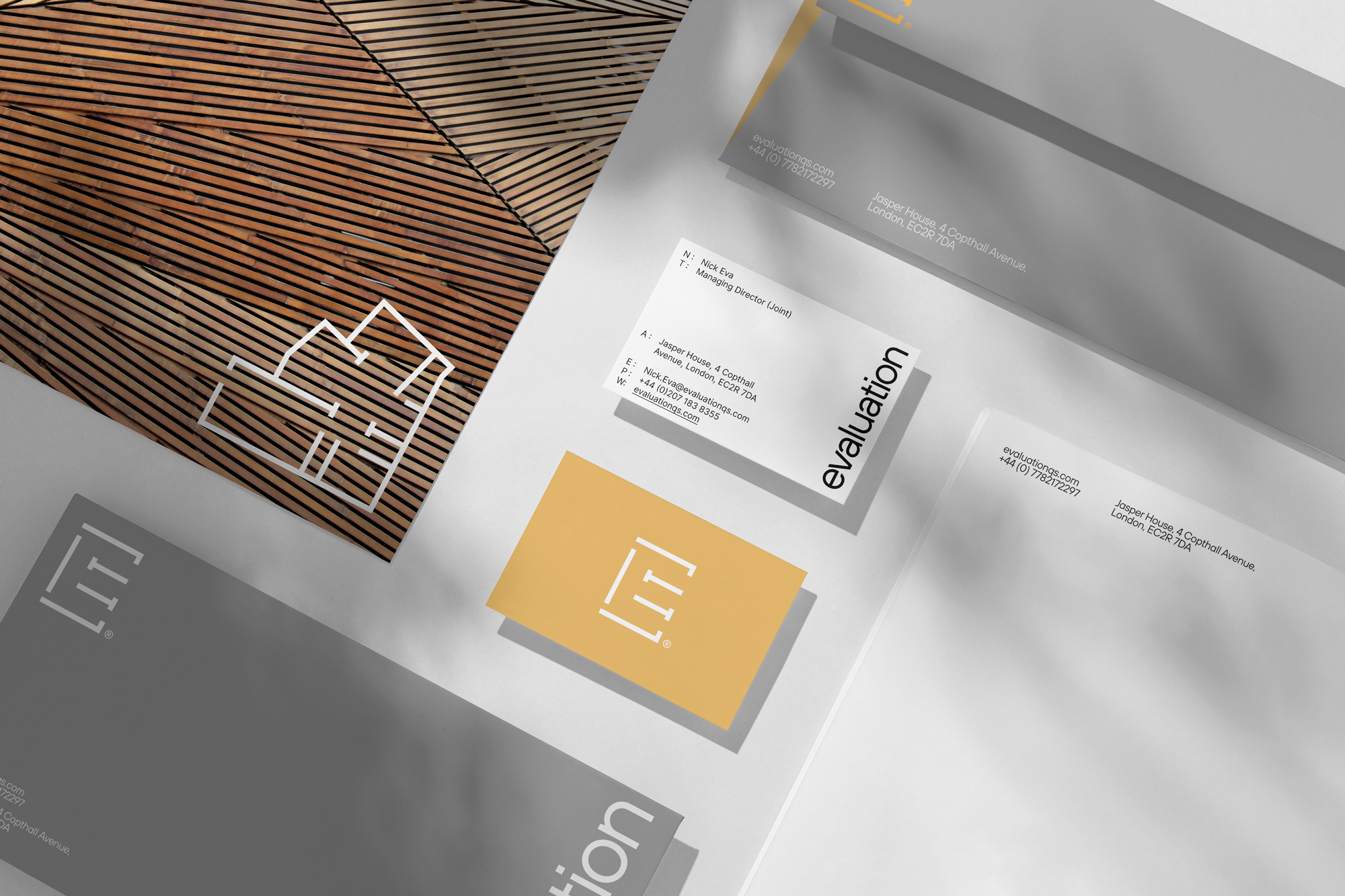 Evaluation - Brand Identity By Alex Aperios On Dribbble