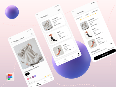 Ecommerce App UI/UX Kit ecommerce app ecommerce app ui kit