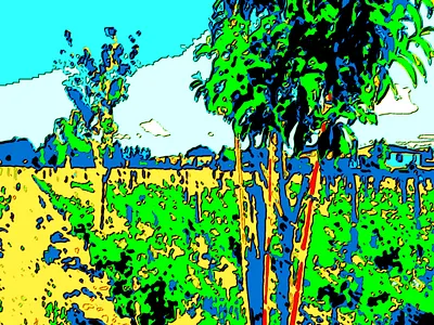 Vines Landscape Art Painting abstractart art color art painting color colorgram illustration landscape landscape vines vines vineyard vineyards