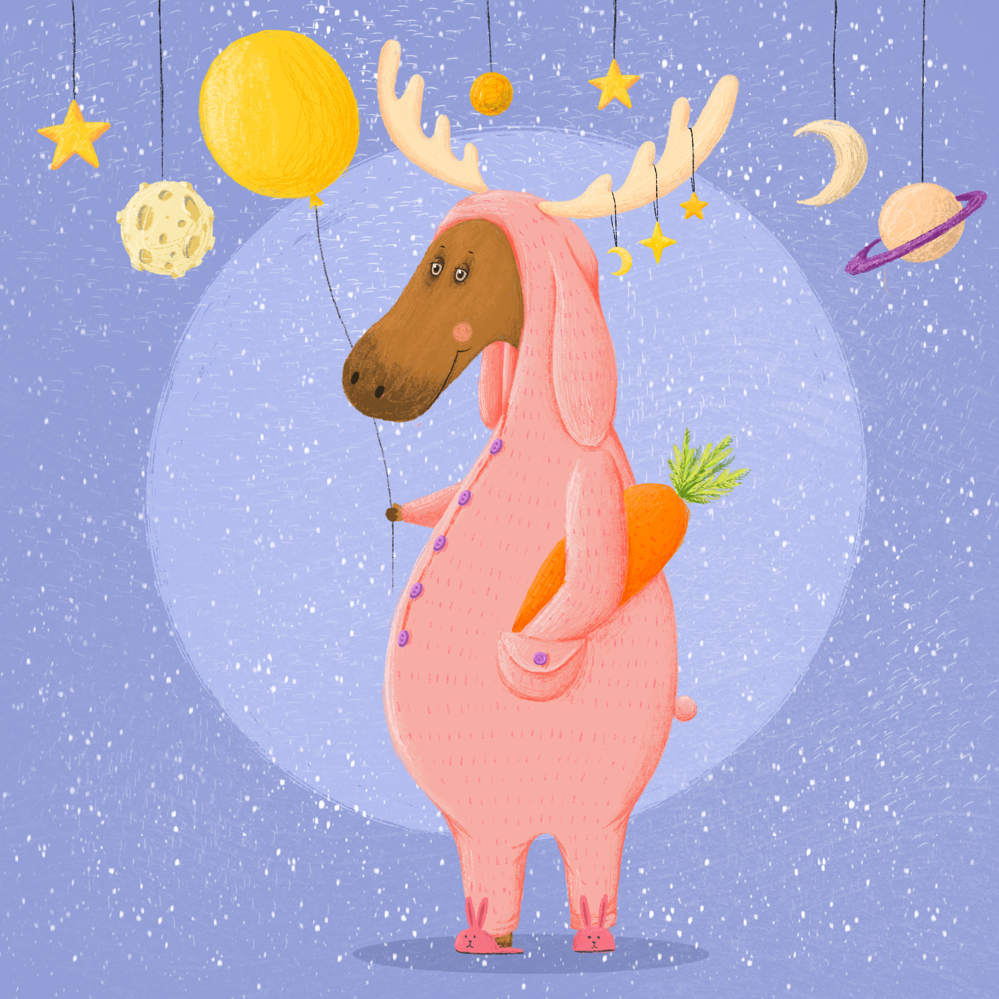 Animals in pajamas by olga on Dribbble