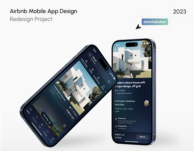 Airbnb Mobile App Redesign airbnb app design mobile app typography ui ux