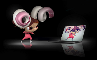 3D animation 2d 3d animation concept art illustration maya rigging