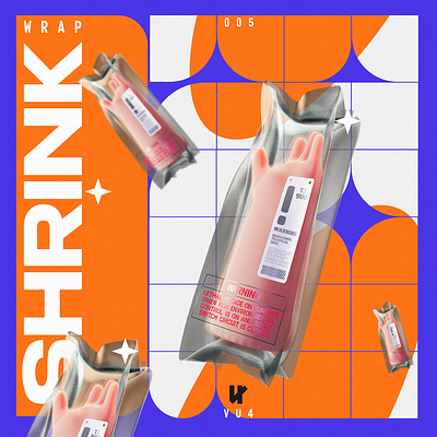 Shinkwrap 3d design graphic design