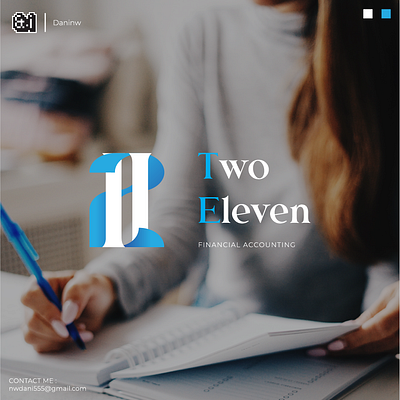Two-Eleven Logo branding design graphic design logo vector