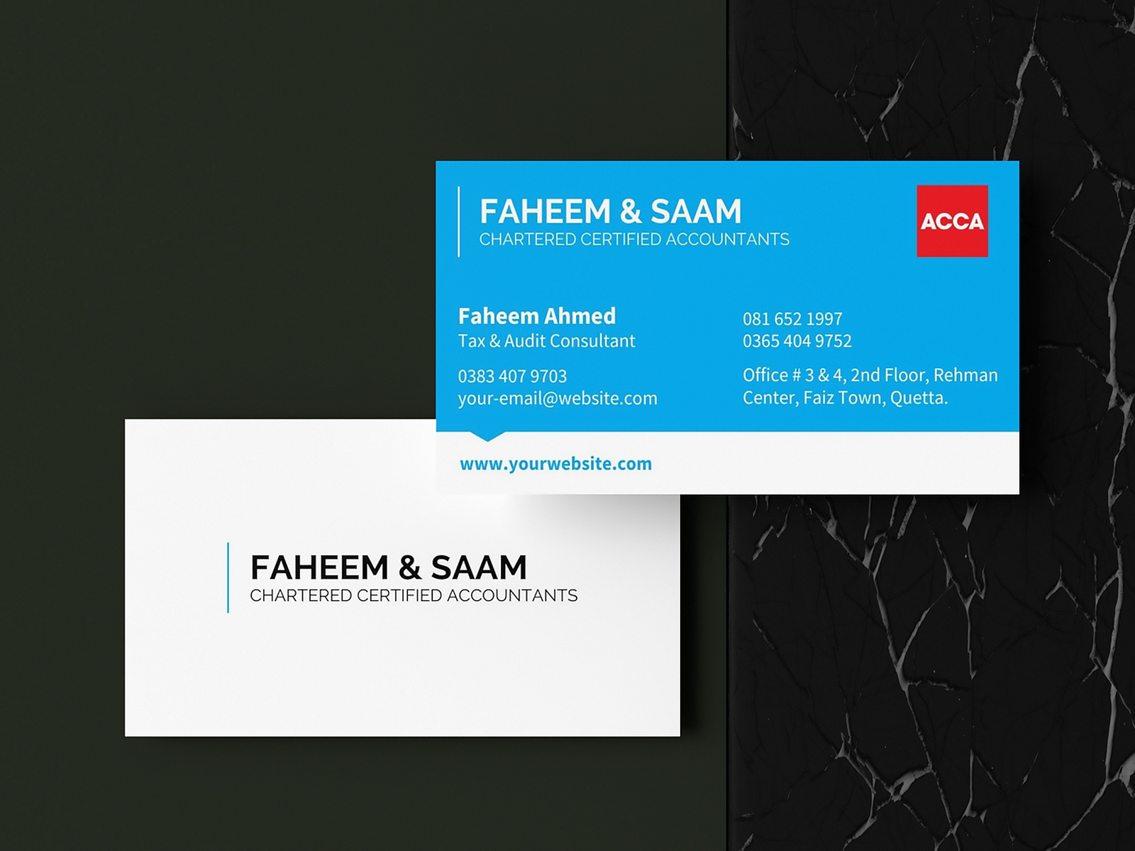 Accountant Business Card Template by Aamir Rizvi on Dribbble Accountant Business Card Template by Aamir Rizvi on Dribbble