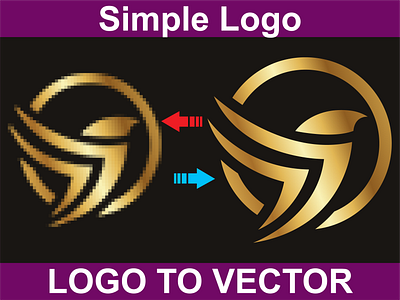 I will do vector tracing or convert to vector quickly design graphic design icon illustration logo vector