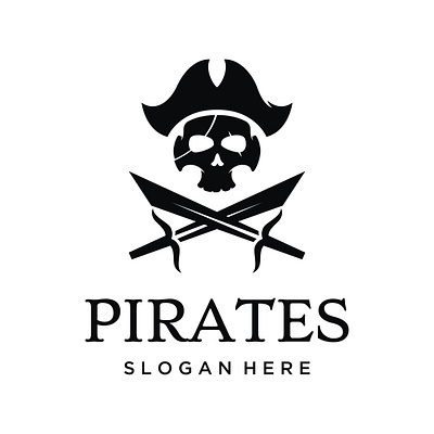 Pirates logo black