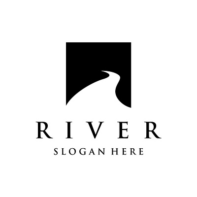 River logo template