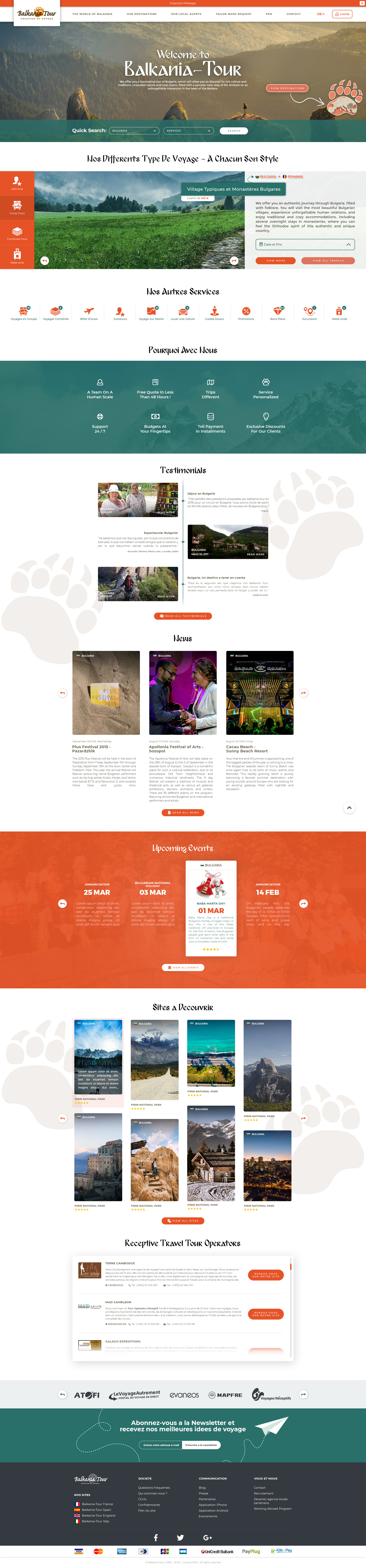 Travel Agency Website Design creative design graphic design redesign site travel travel agency ui ux website