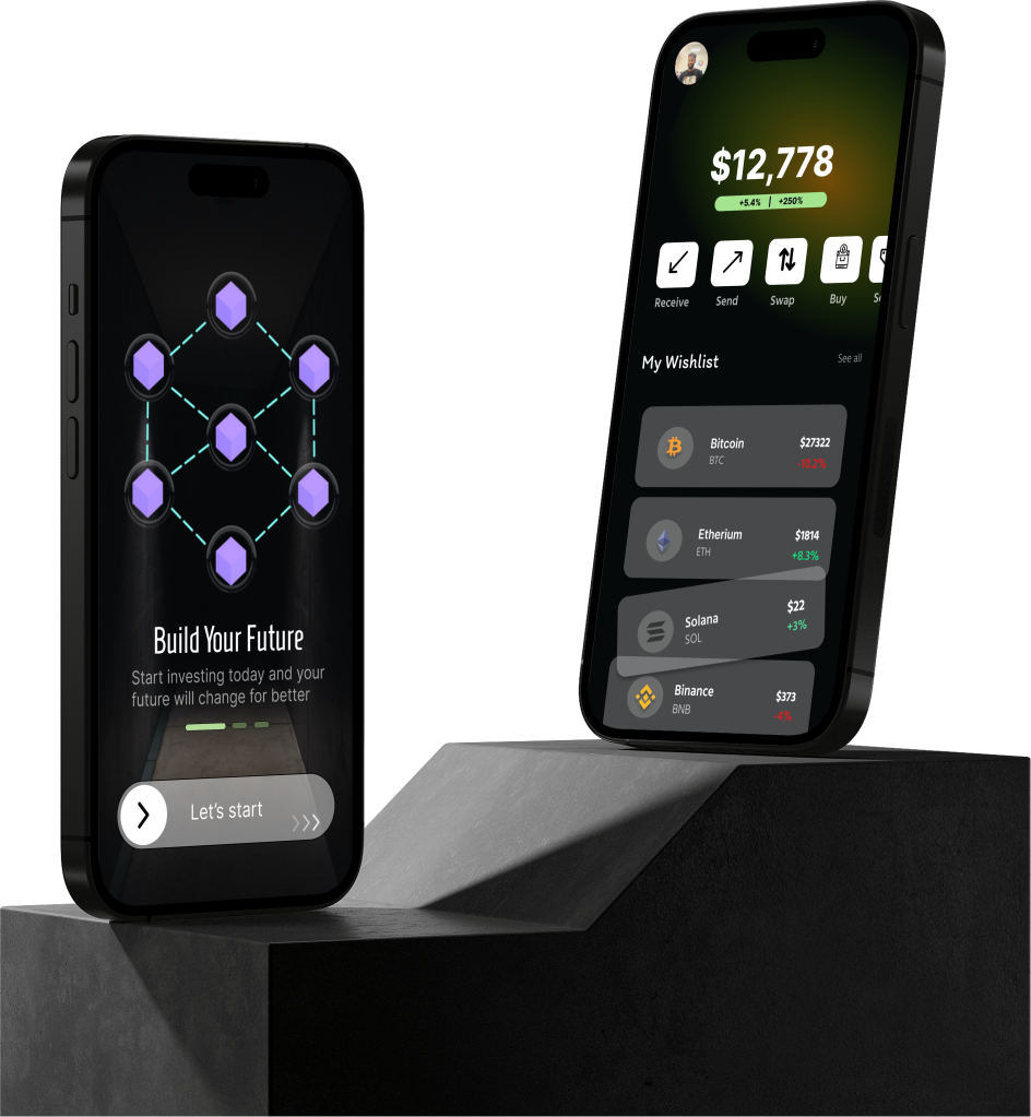 CryptoCurrency App ui