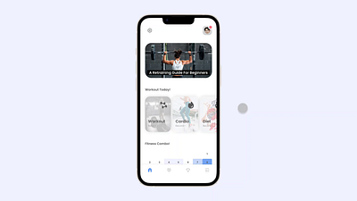 DailyUI_D41_Workout Tracker animation calendar daily ui design graphic design motion graphics tracker ui workout workout tracker