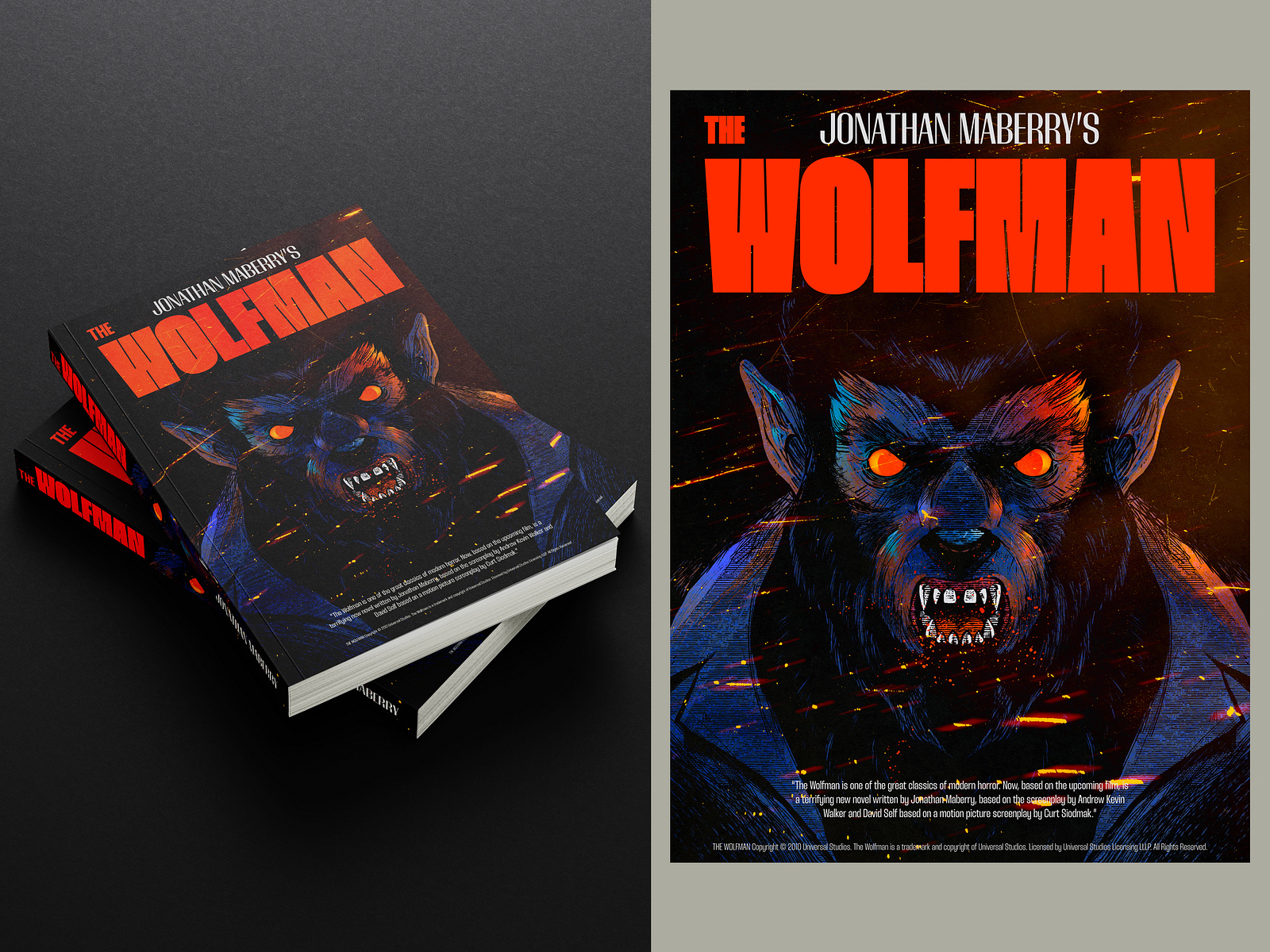 The Wolfman book cover by Frank Sandres on Dribbble