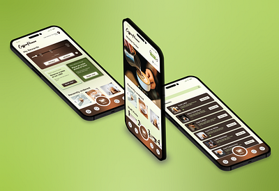 CoffeeHouse- order ahead, reserve a table... the world is yours app branding coffee design figma mobile order points search ui ux design