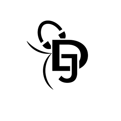 A unique dj logo branding creative design dj dj logo graphic design illustrator letter logo logo minimal unique vector