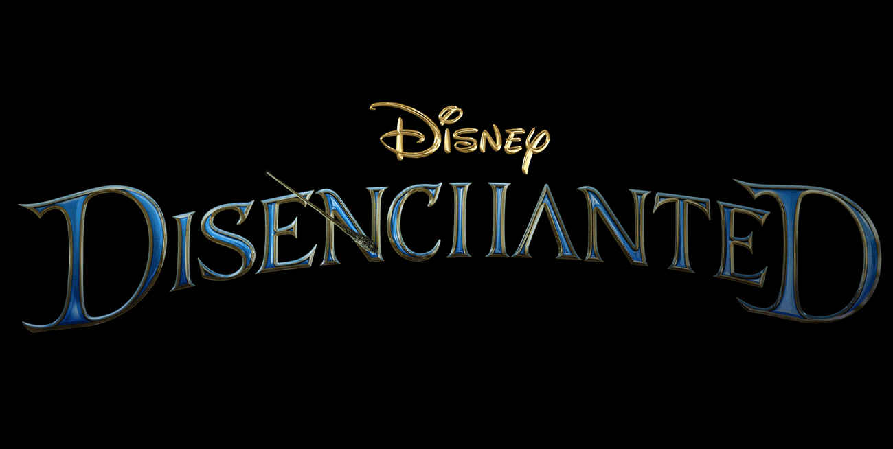 Disney's Disenchanted Title GIF animation branding design disenchanted gif giphy graphic design illustration illustrator logo motion graphics title animation vector vfx