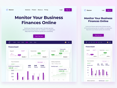 Business control application apply branding business chart design figma finance graphic design lending page ui uiux ux